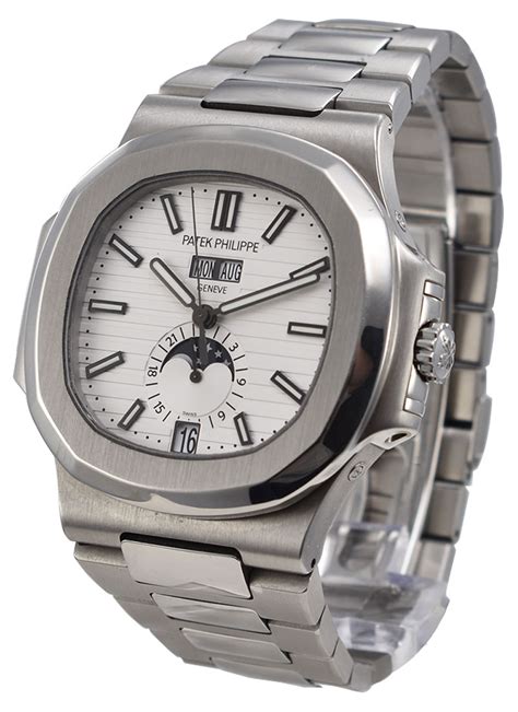 patek philippe nautilus 5726 white|patek philippe nautilus price.